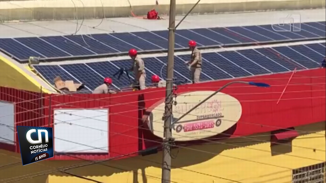 Pintor encosta em fios da rede elétrica e sofre forte descarga em Santa Mariana