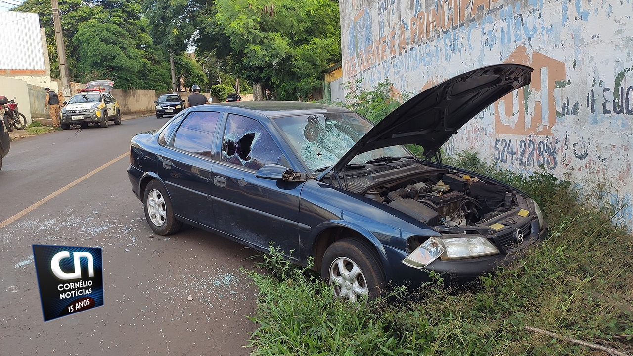 Motorista é preso após provocar acidente na Vila Independência, em Cornélio Procópio
