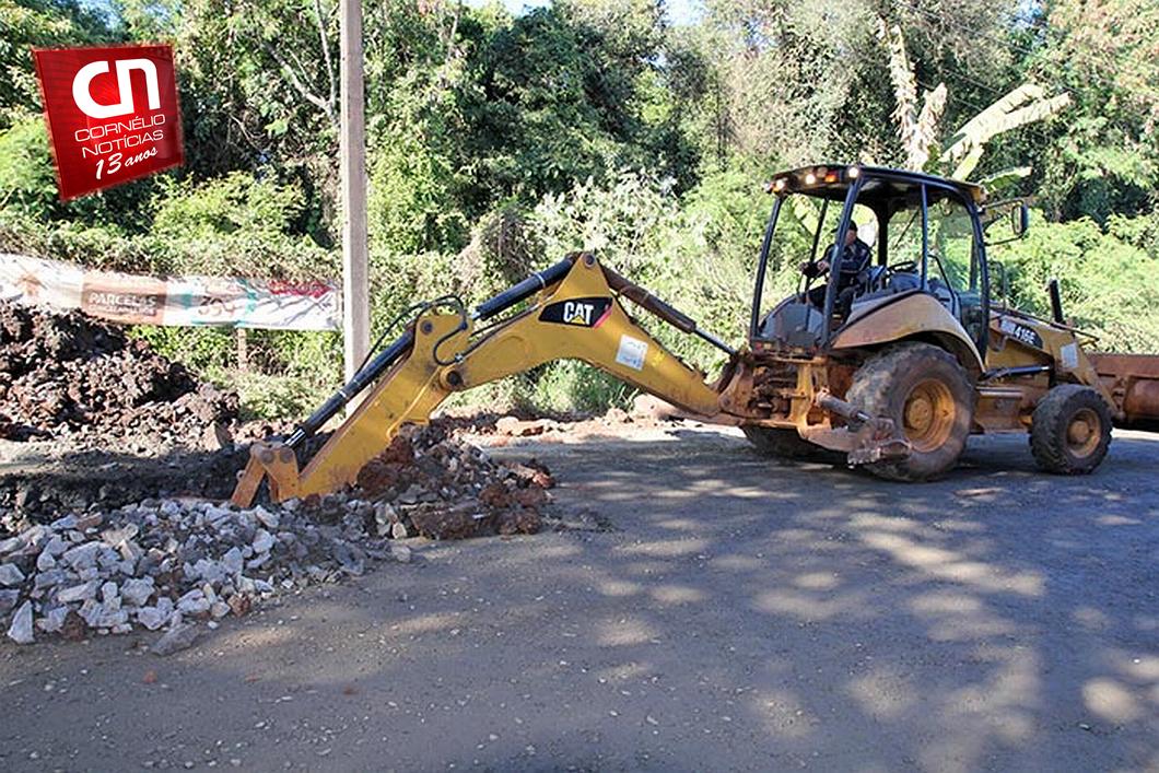 Em Cornélio Procópio, Avenida Gralha Azul recebe nova pavimentação